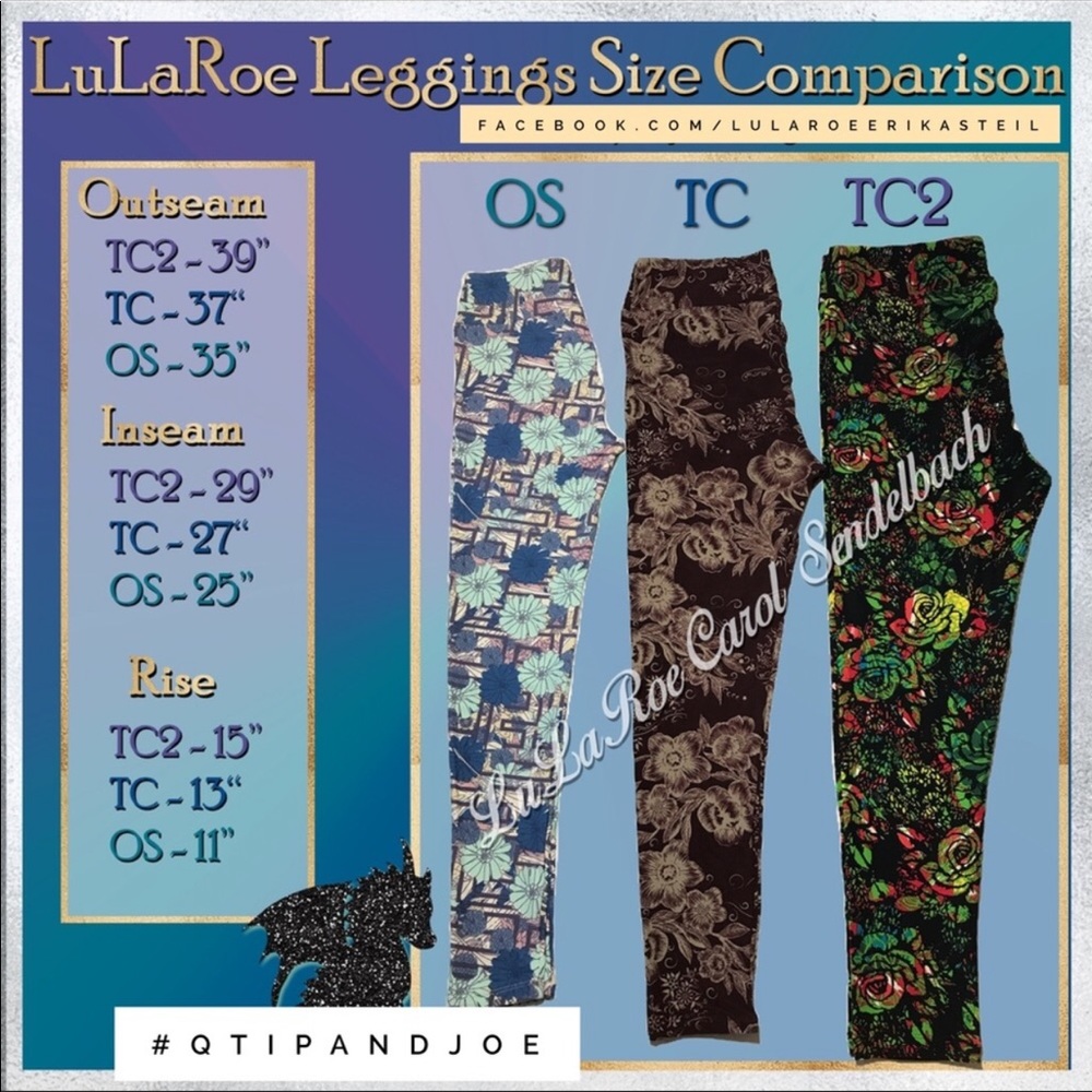 LuLaRoe Leggings Tall & Curvy NWT - Picture 5 of 6